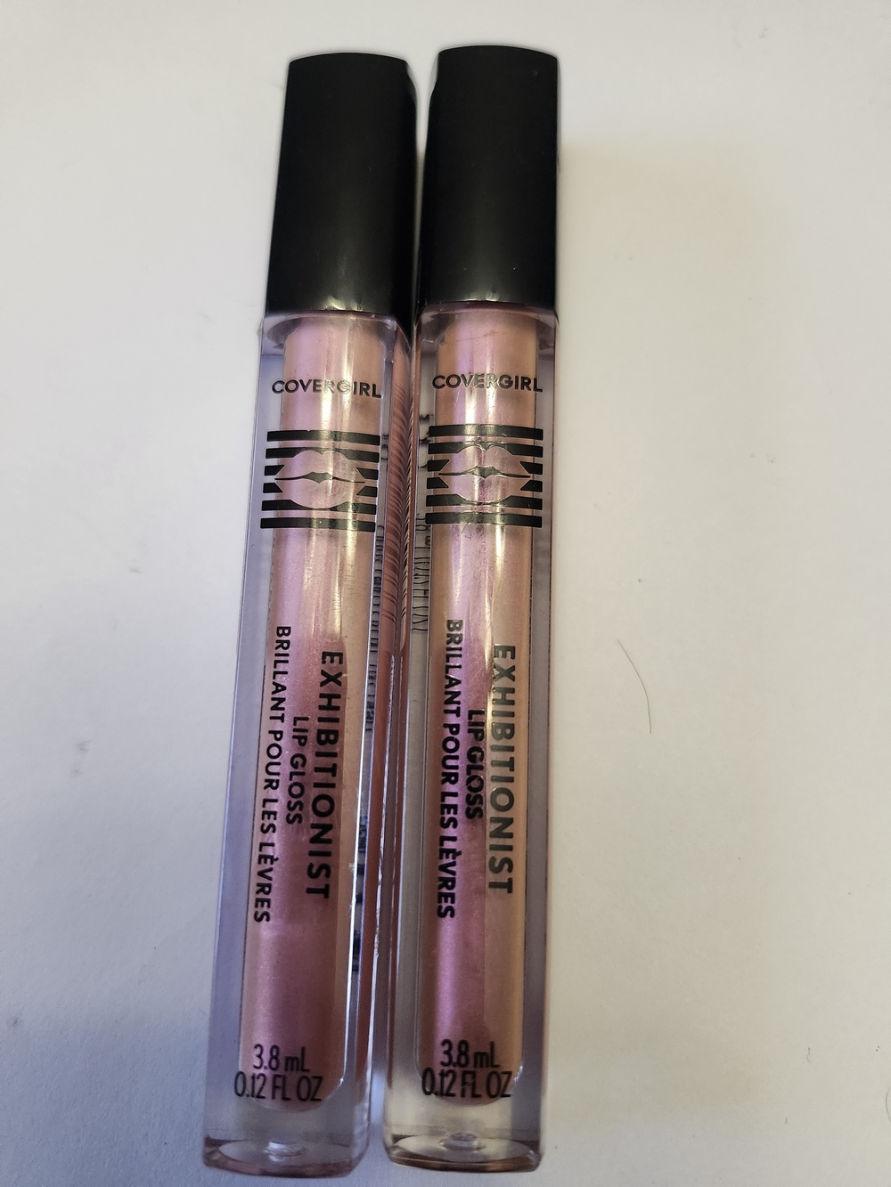 COVERGIRL Exhibitionist Lip Gloss Duo - 160 Fling Set Of 2 New